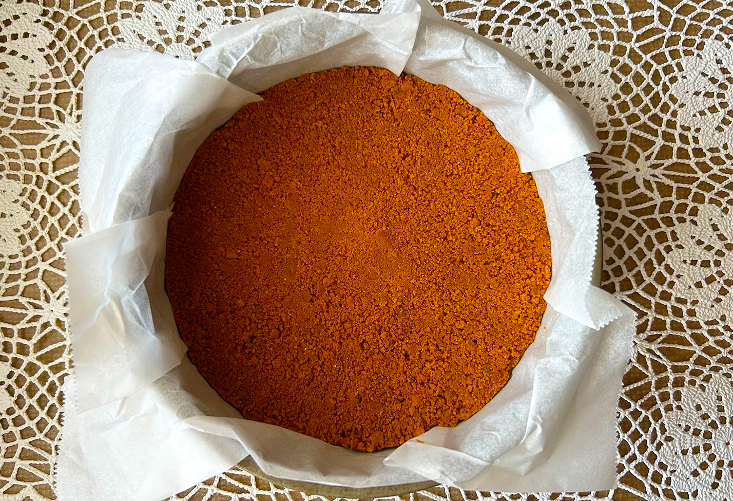 アールグレイ香るブラックカラントチーズケーキ