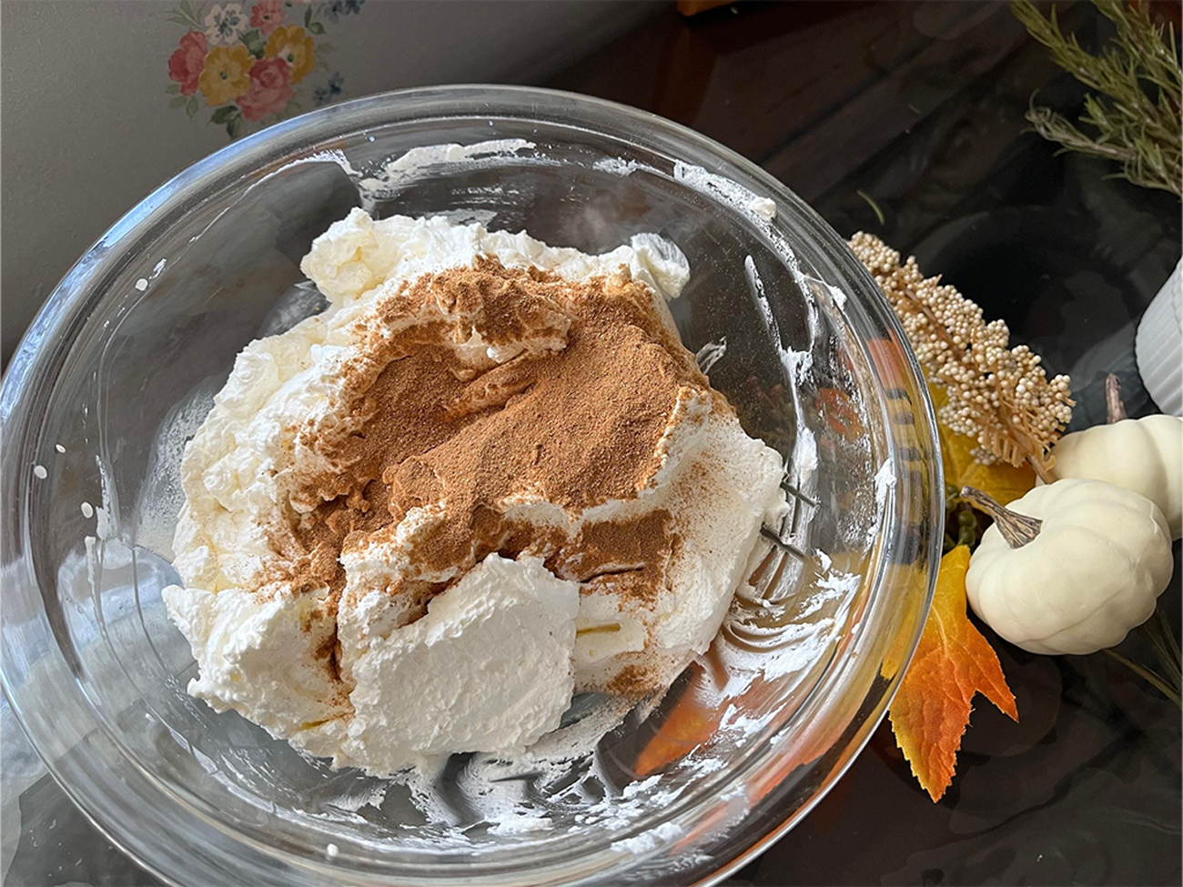 カボチャとブラックカラントのアーモンドケーキ